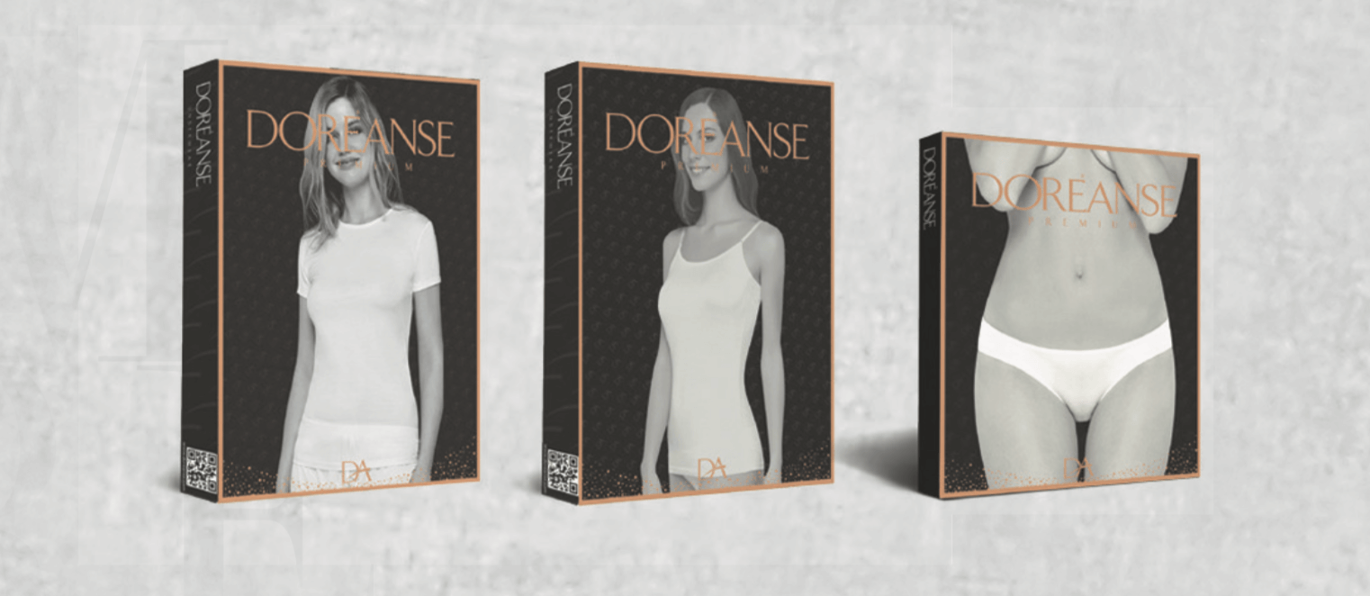 Tielko dámske DOREANSE 9395 prémium 100% bavlna 4XL tmavá modrá