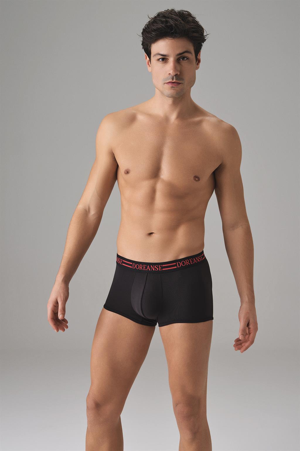 Boxerky pánske DOREANSE 1879 jockstrap M čierna
