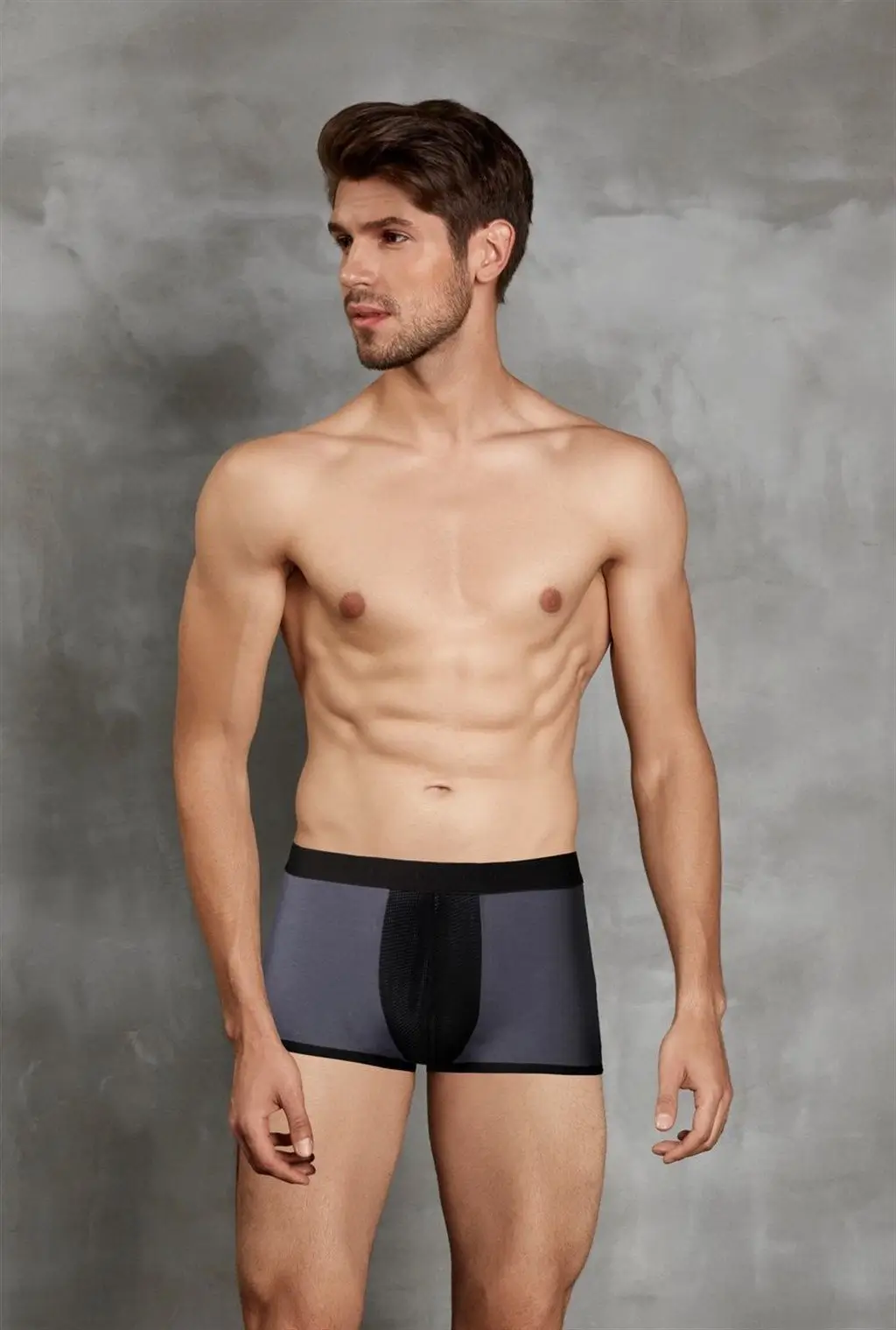 Boxerky pánske DOREANSE 1563 jockstrap S tmavá šedá