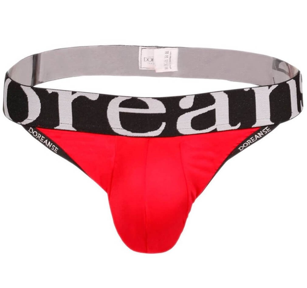 Slipy pánske DOREANSE 1008 jockstrap L fialová