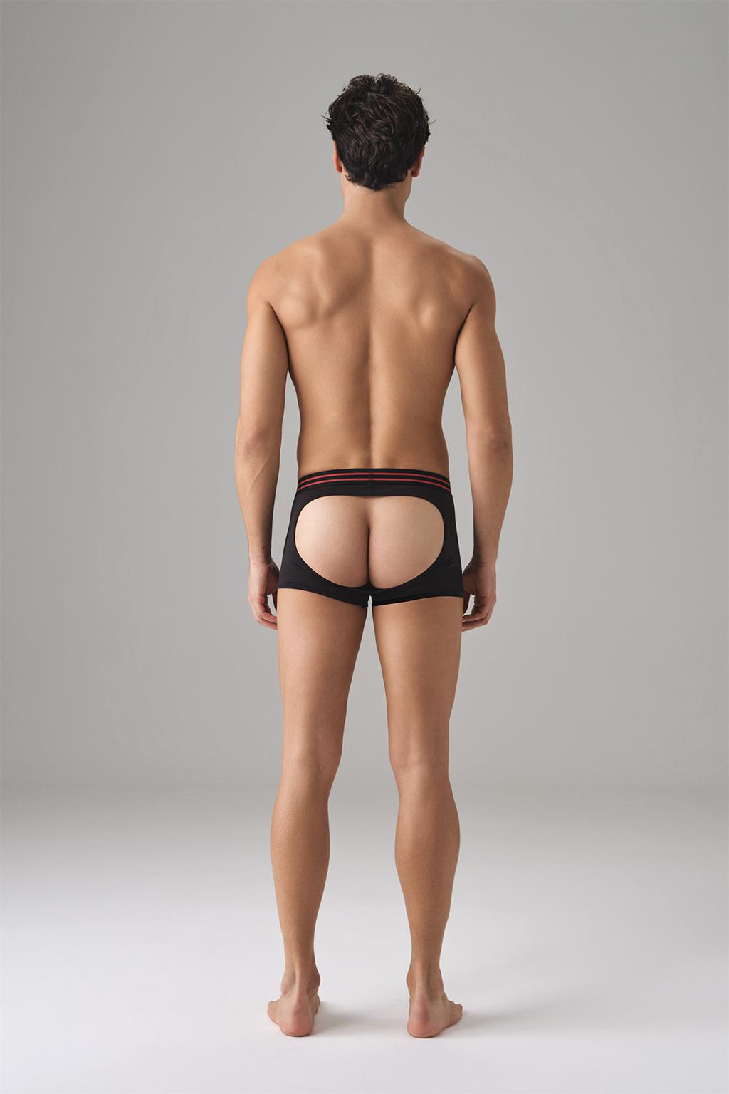 Boxerky pánske DOREANSE 1879 jockstrap M čierna