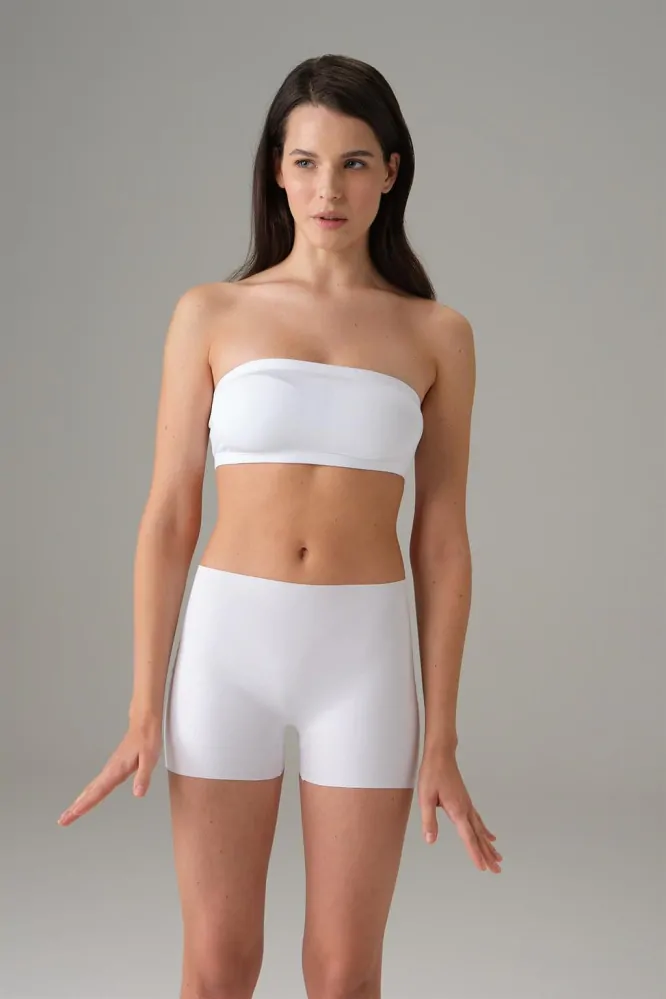 Boxerky dámske DOREANSE 8101 bezšvové L biela