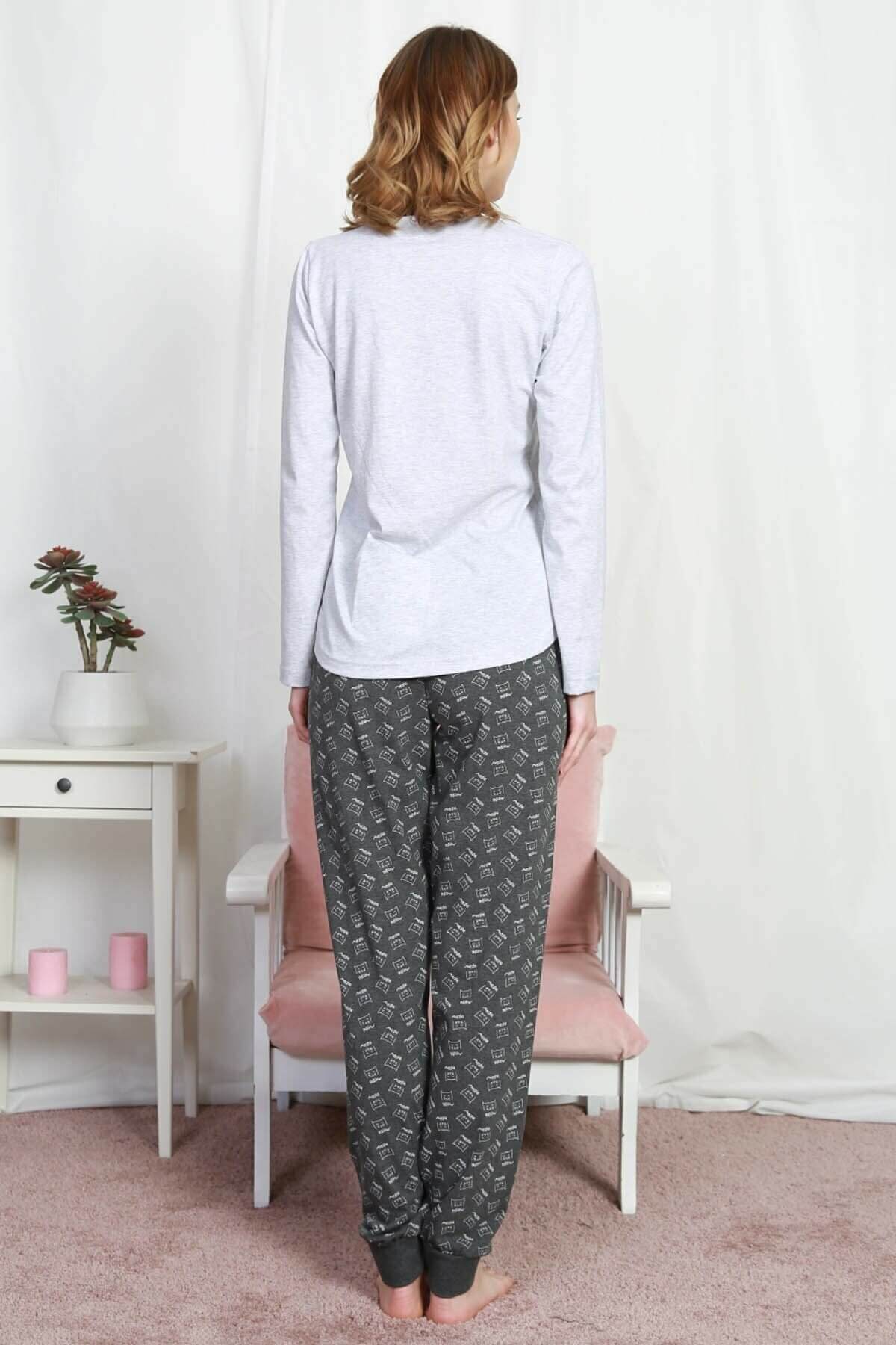 Pyžamo dámske Vienetta 9032191621 dlhé