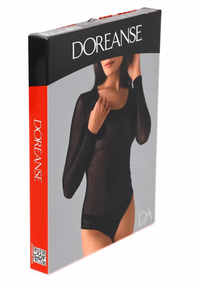 Body dámske DOREANSE 12402 string priehľadné