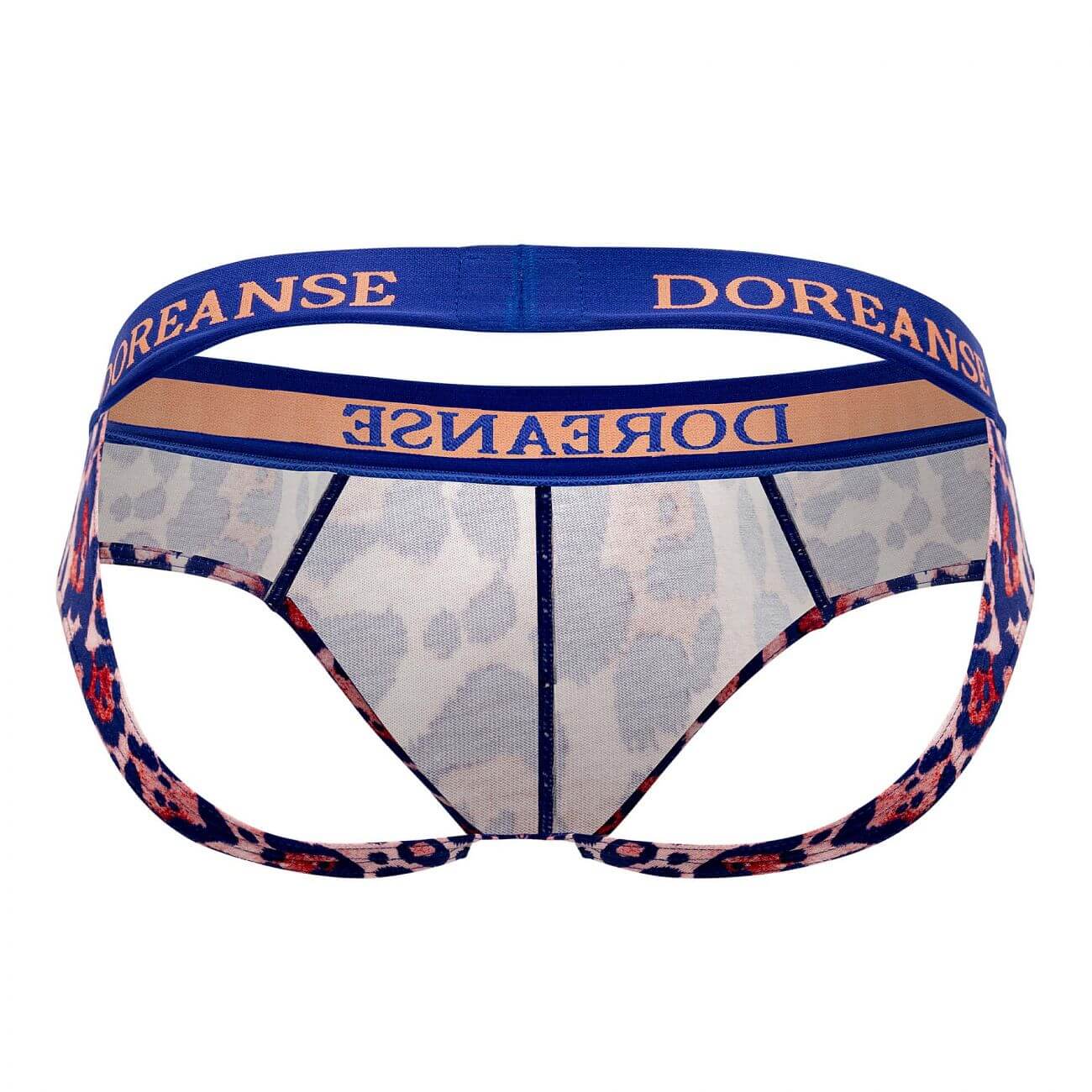 Slipy pánske DOREANSE 1270 jockstrap XL Leopink