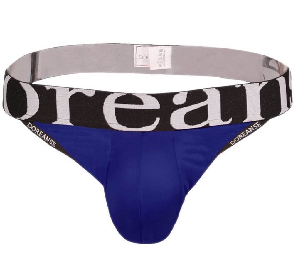 Slipy pánske DOREANSE 1008 jockstrap L fialová