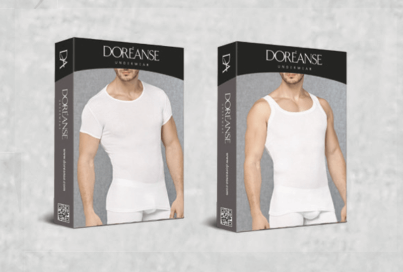 Tričko pánske DOREANSE 2570P 90% bavlna 3XL,4XL,5XL