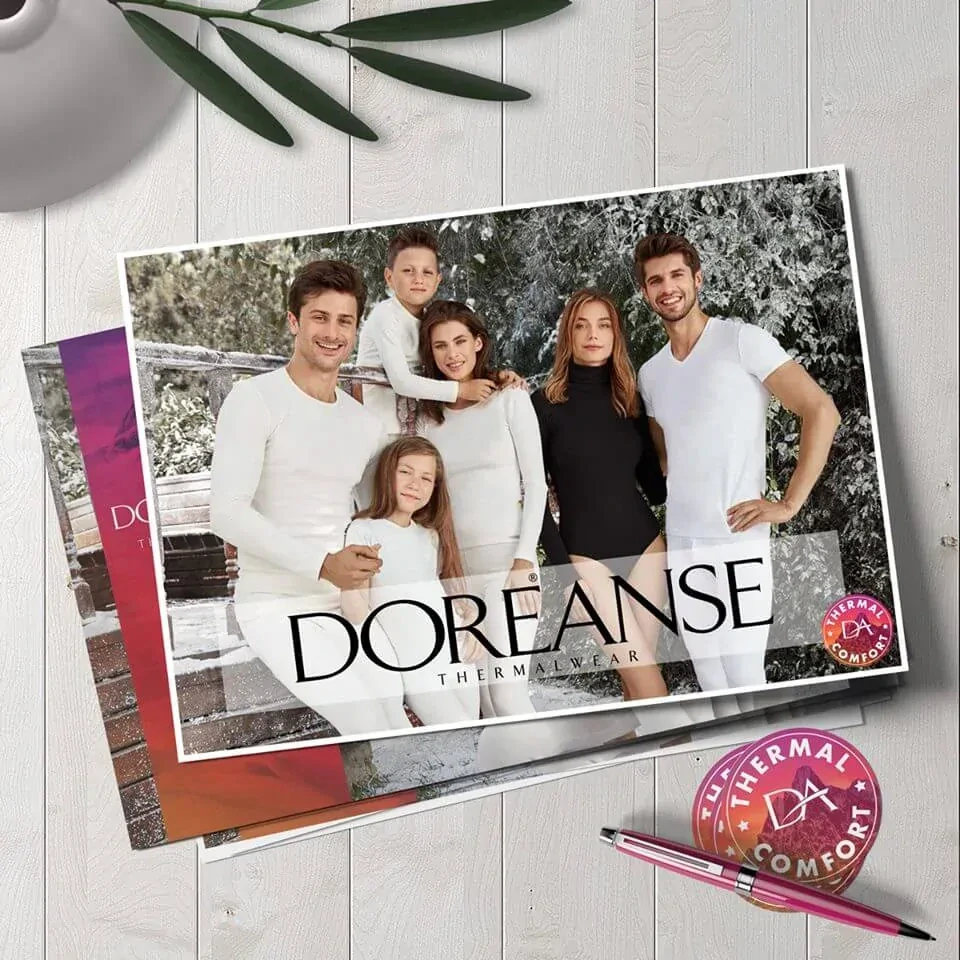 Termo legíny dámske DOREANSE 8066P 3-5XL 